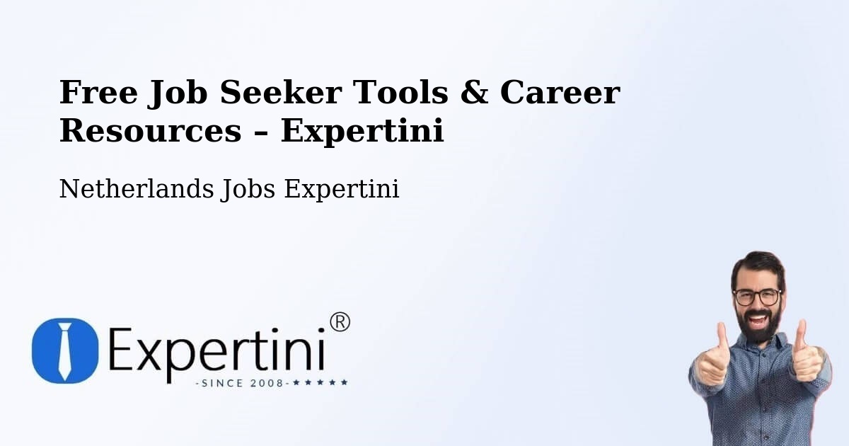 Free Job Seeker Tools & Career Resources – Harskamp - Harskamp, Netherlands Jobs Expertini