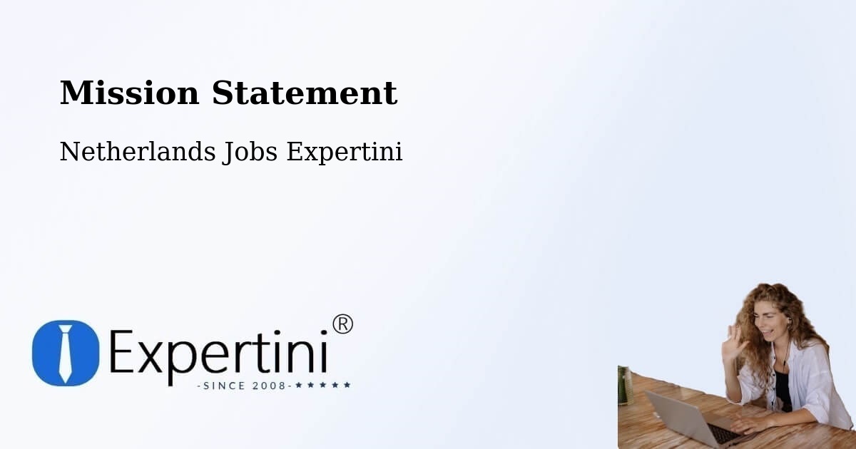 Corporate Mission – Harskamp - Netherlands Jobs Expertini